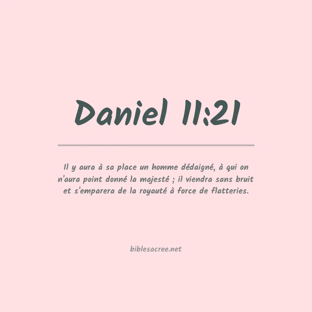 Daniel - 11:21