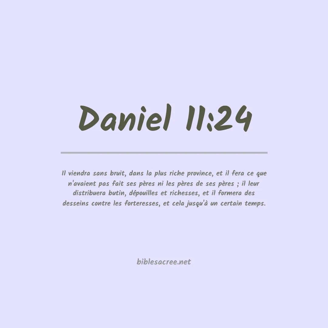Daniel - 11:24