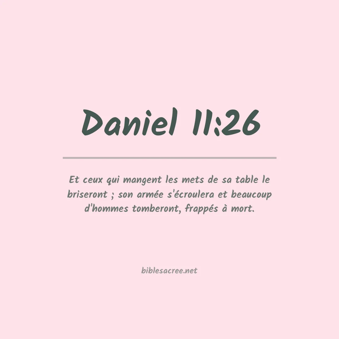 Daniel - 11:26