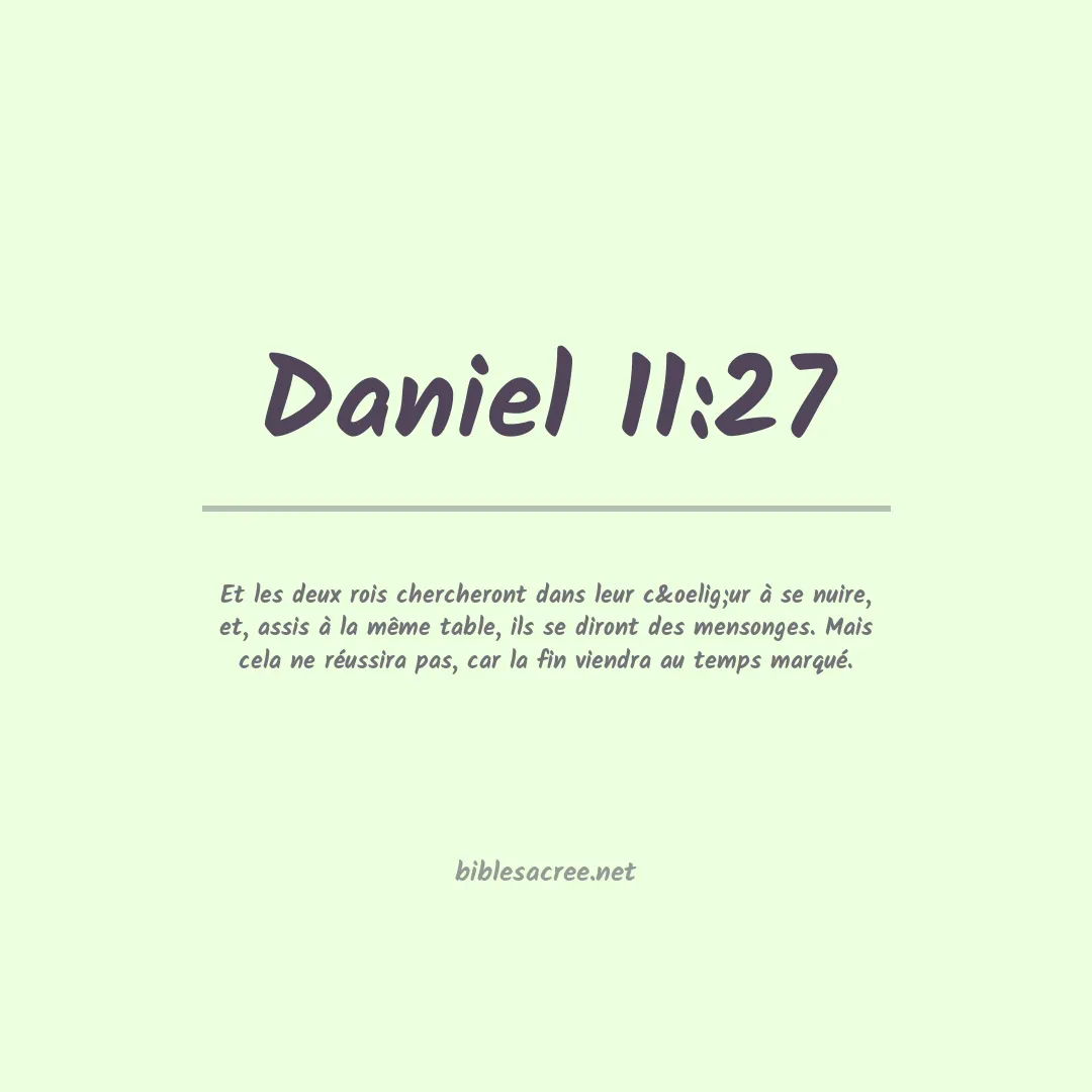Daniel - 11:27