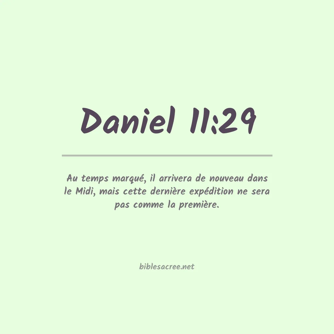 Daniel - 11:29
