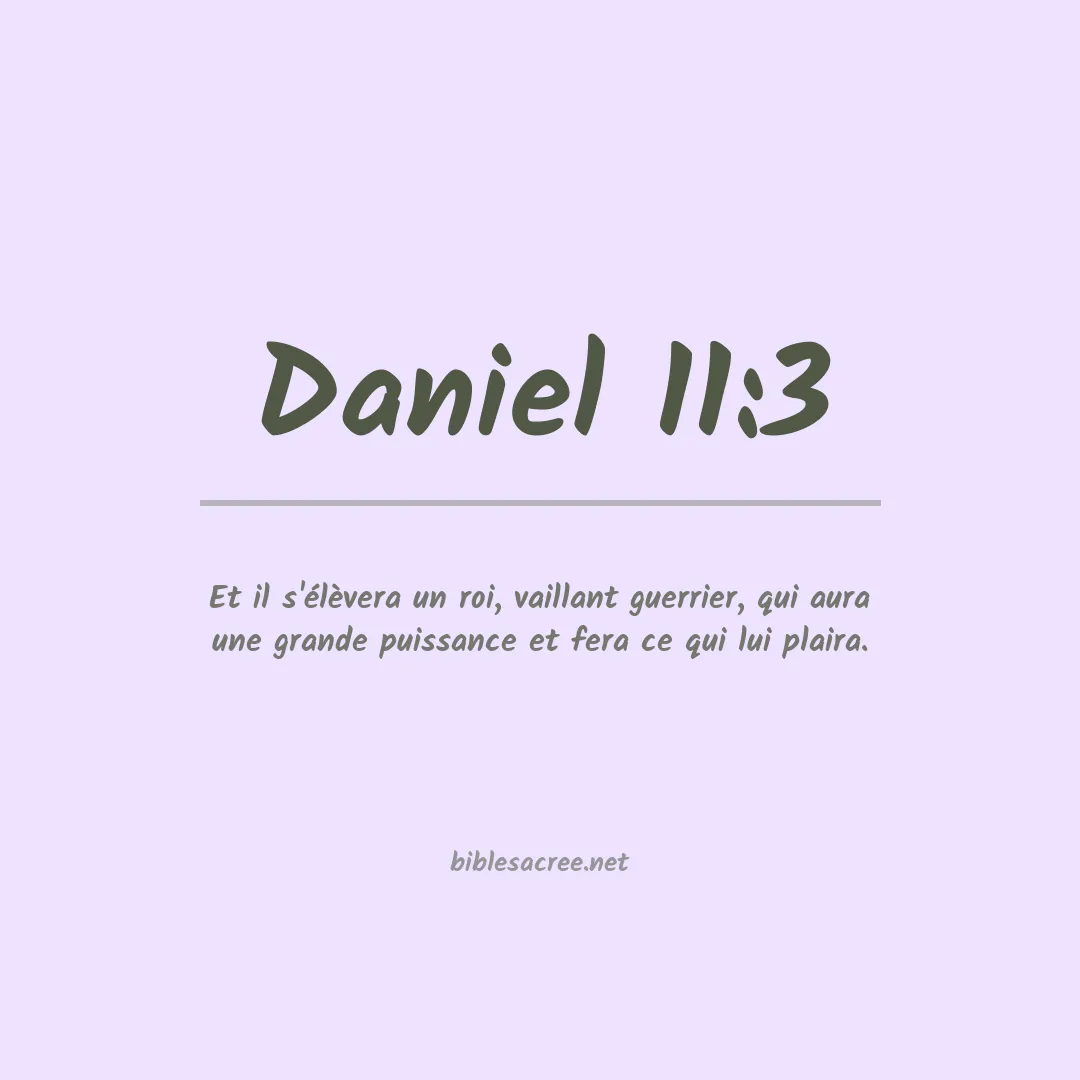 Daniel - 11:3