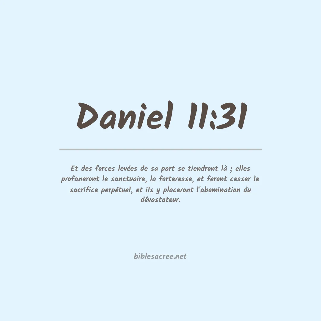 Daniel - 11:31