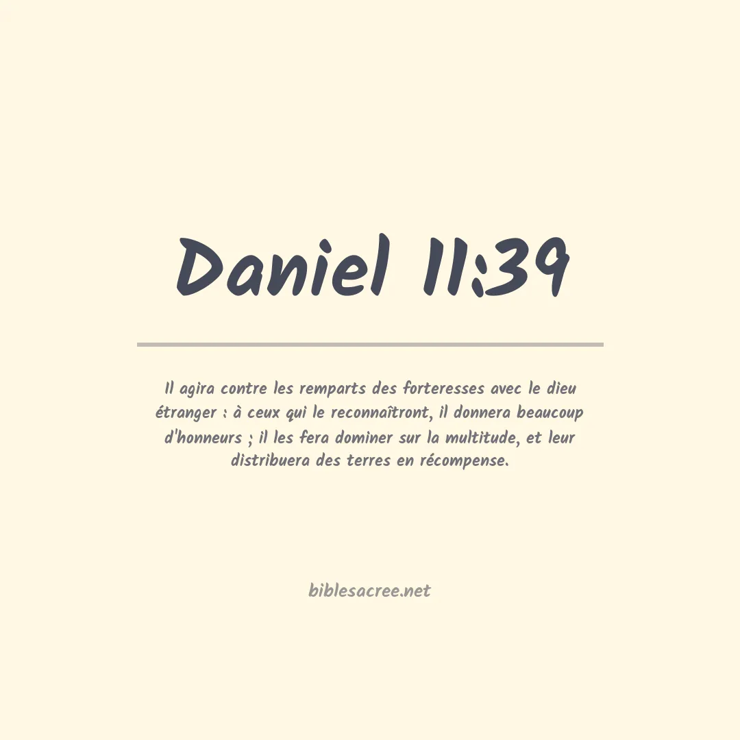 Daniel - 11:39