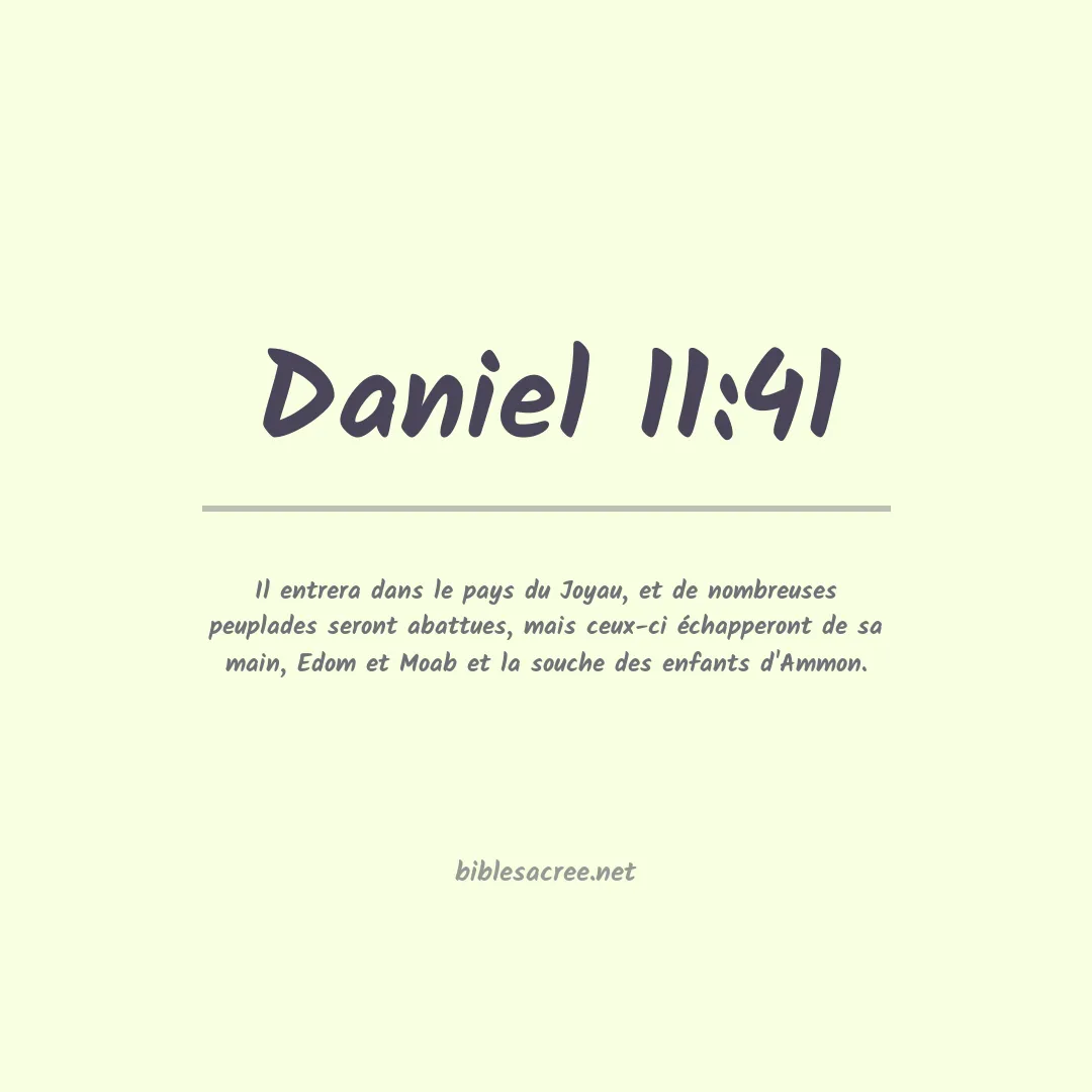Daniel - 11:41
