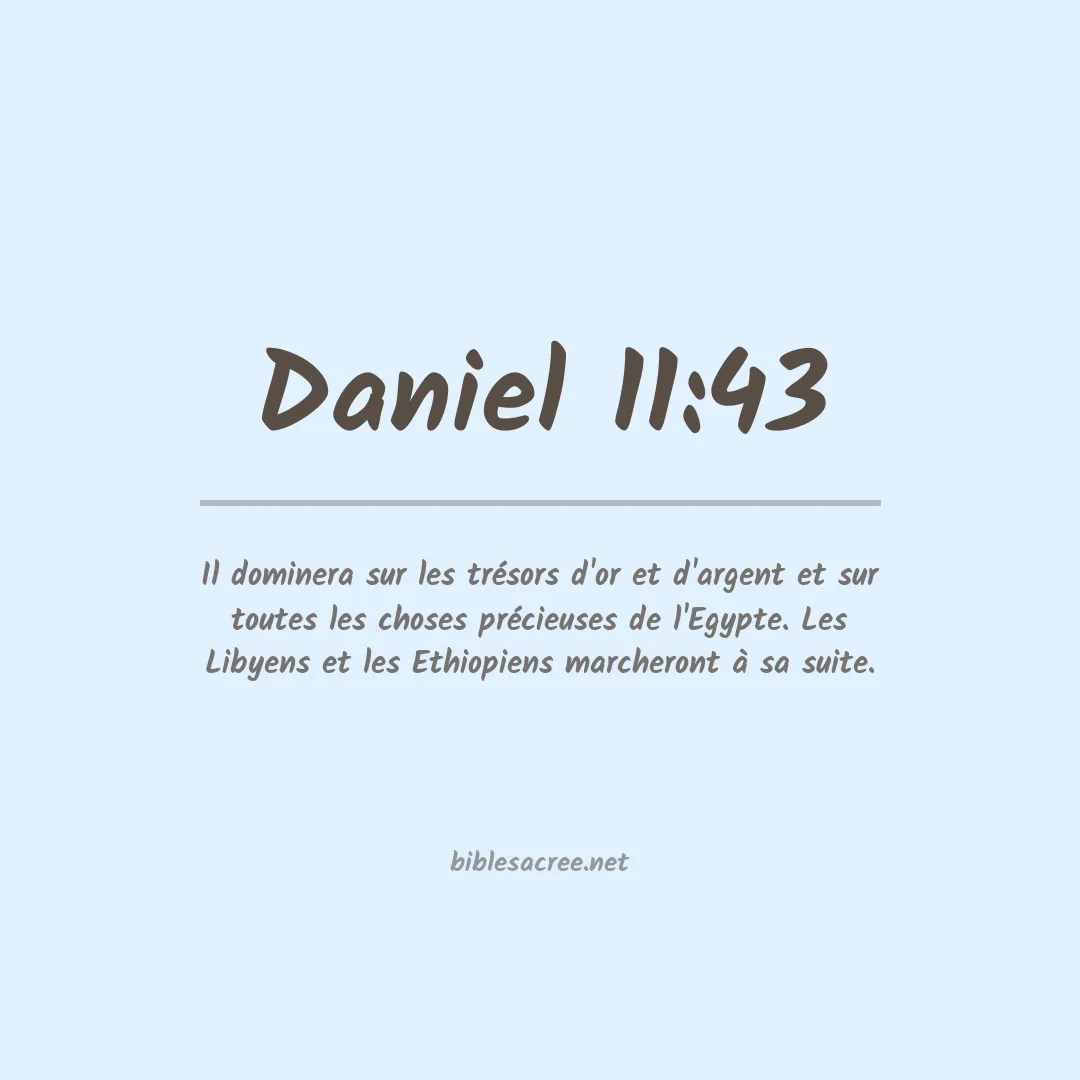 Daniel - 11:43