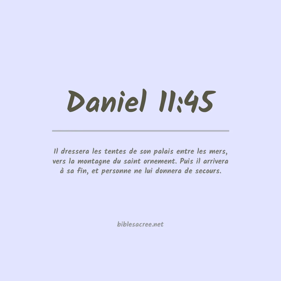 Daniel - 11:45