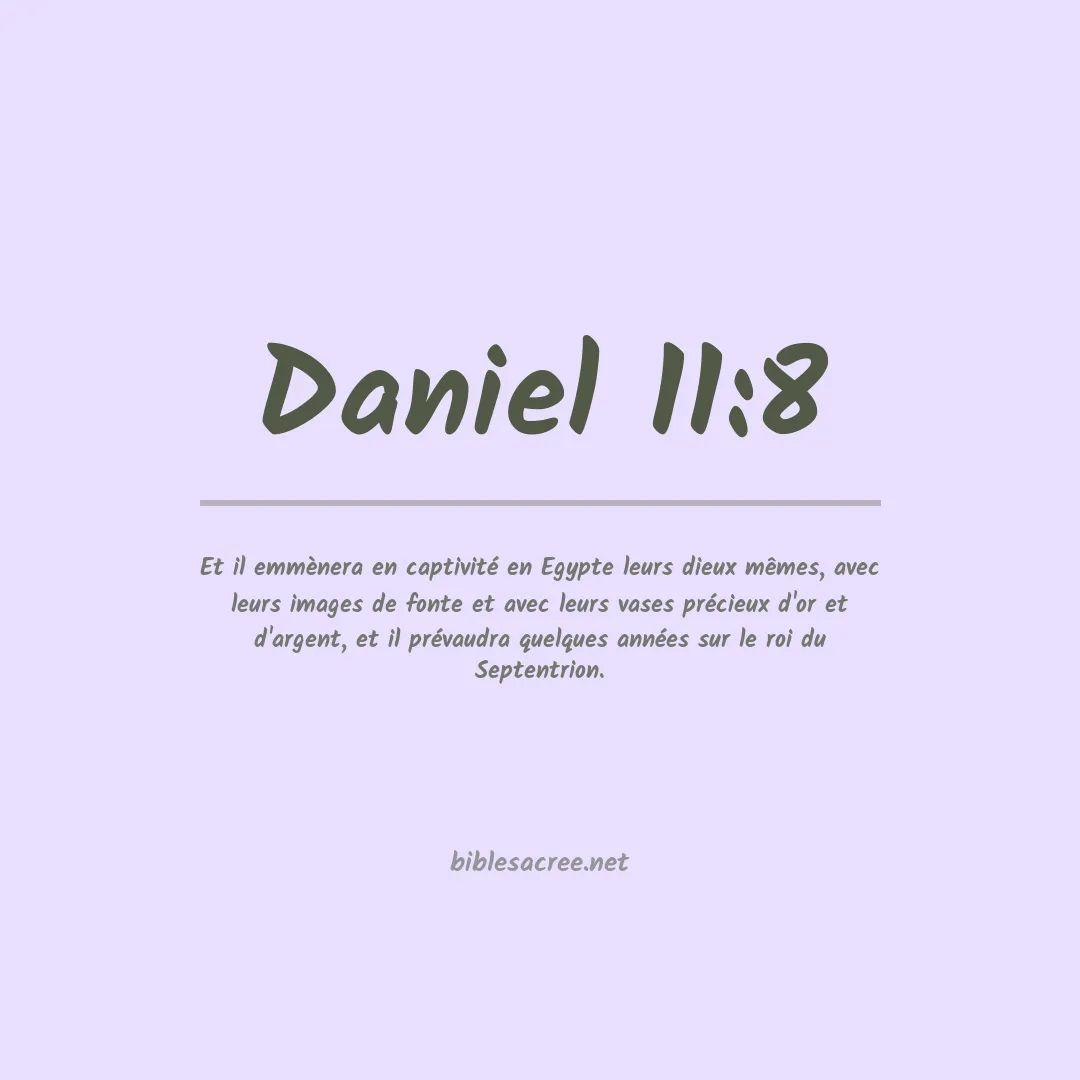 Daniel - 11:8
