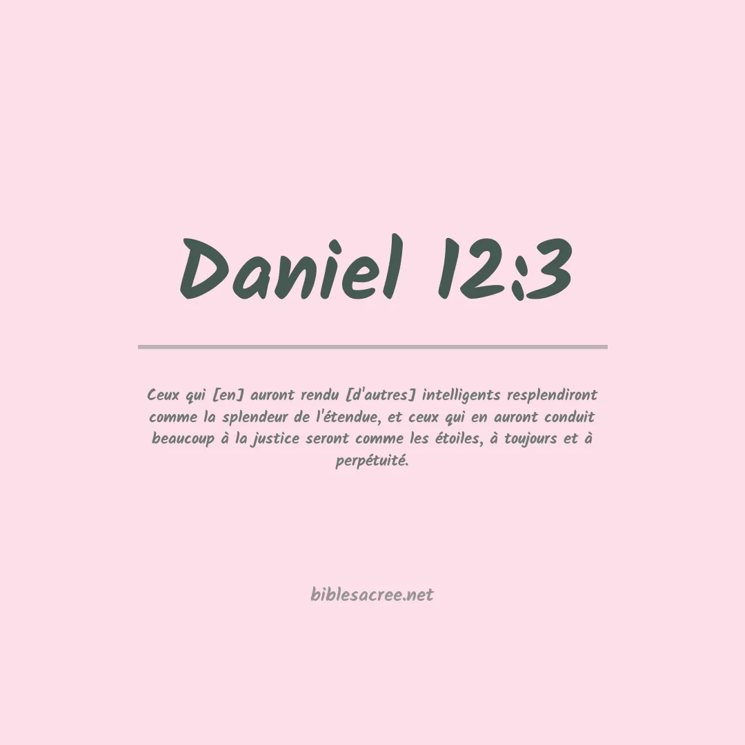 Daniel - 12:3