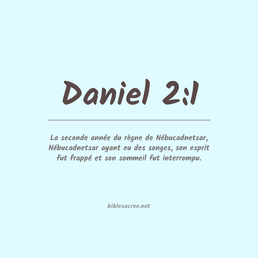 Daniel - 2:1