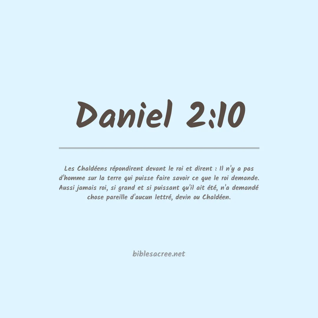 Daniel - 2:10