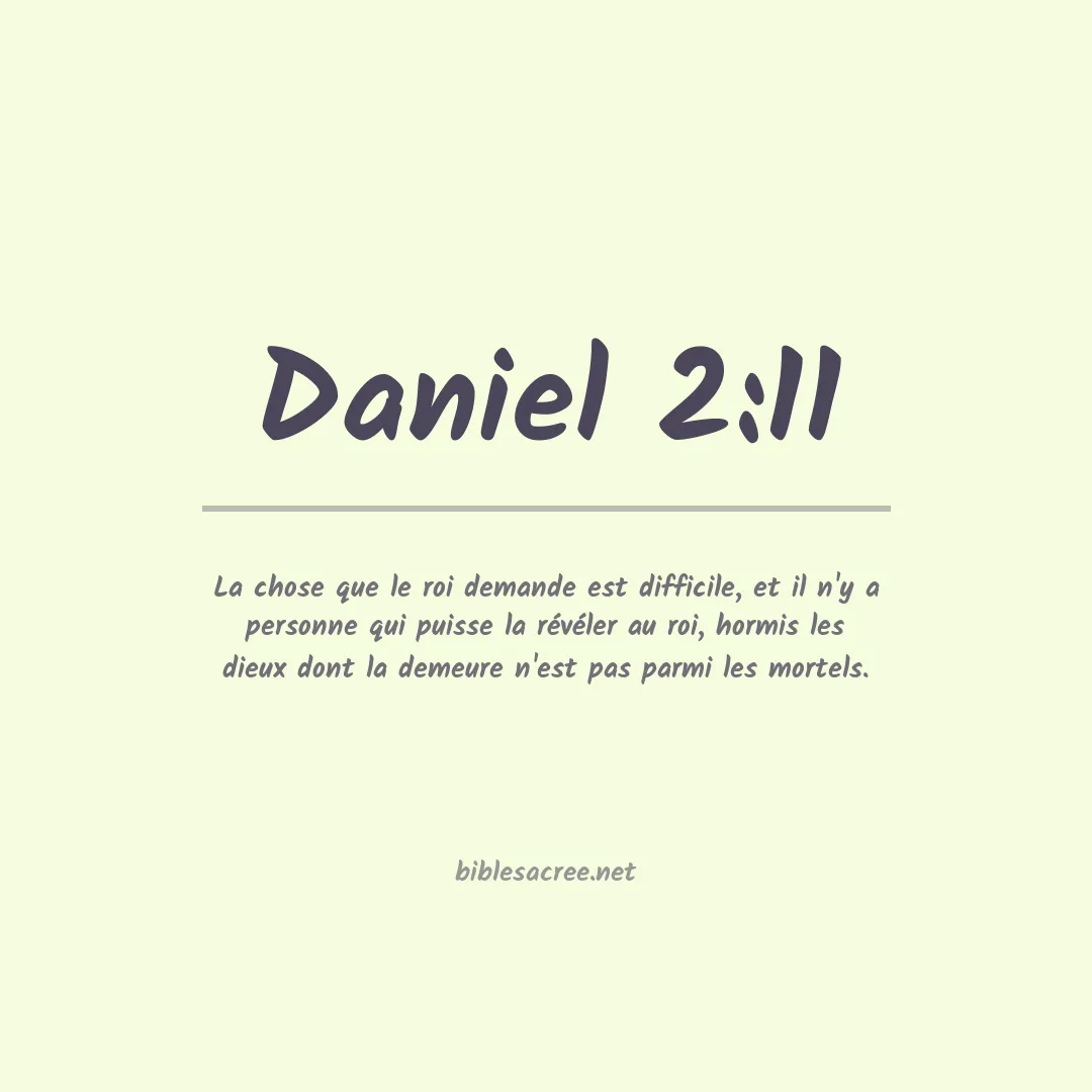 Daniel - 2:11