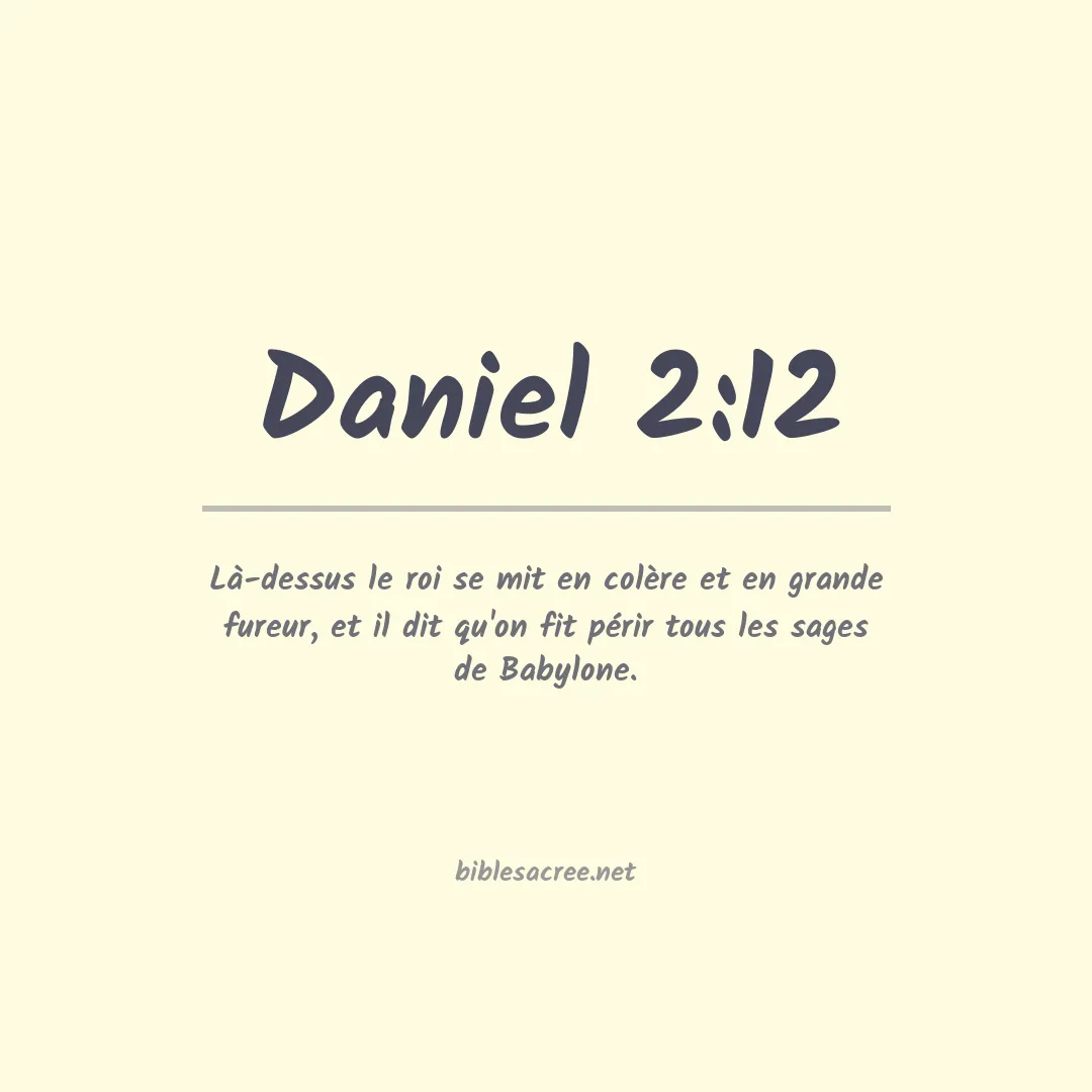 Daniel - 2:12