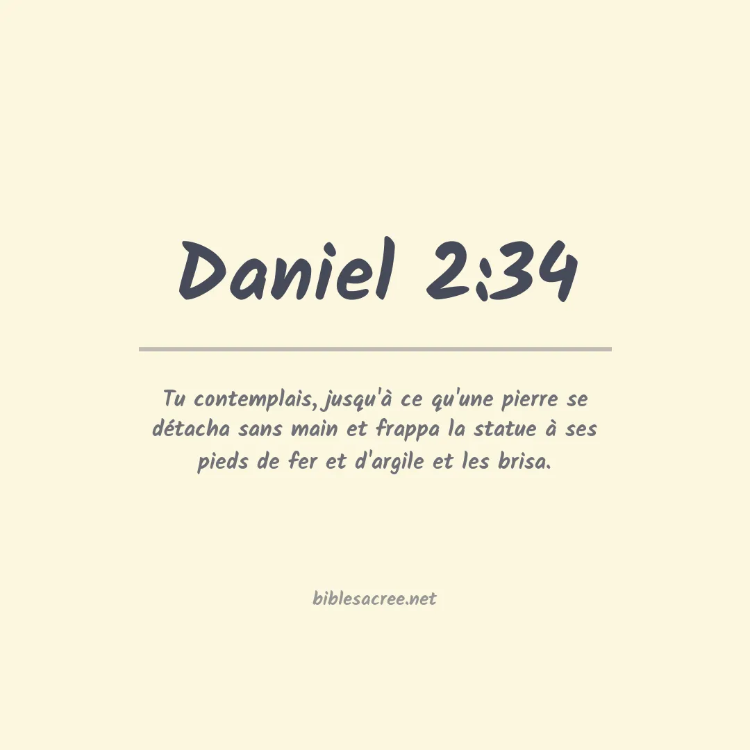 Daniel - 2:34