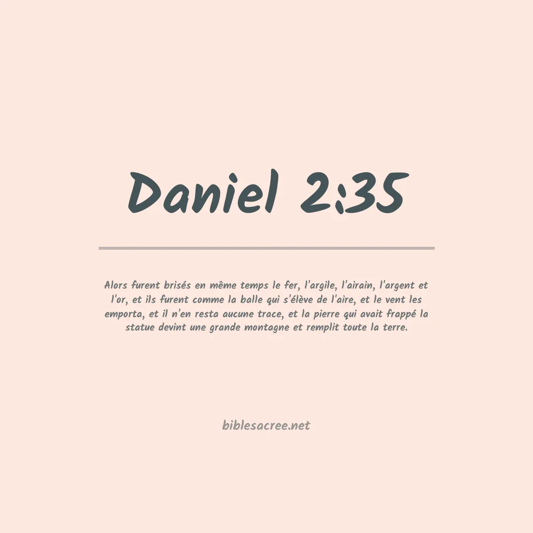 Daniel - 2:35