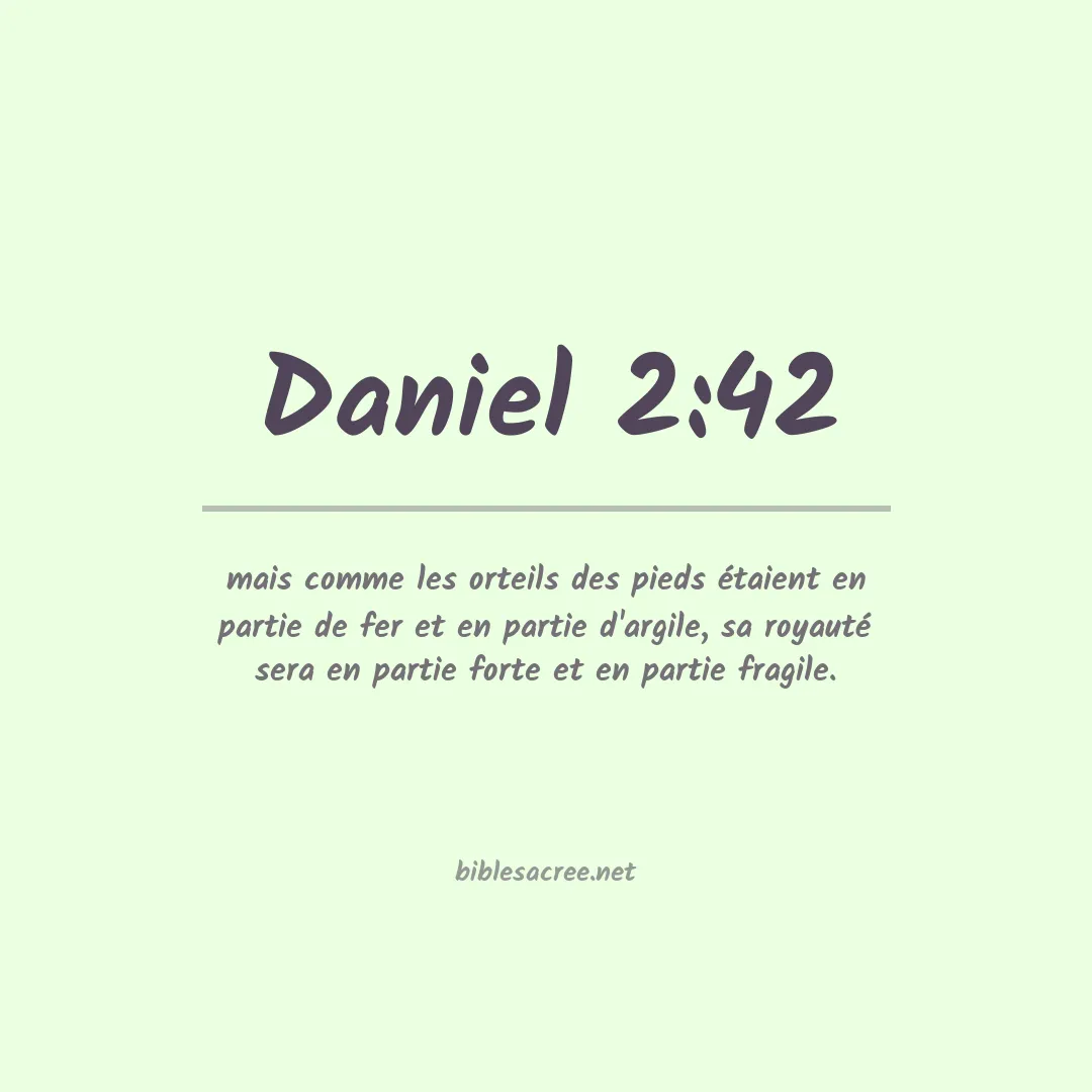 Daniel - 2:42