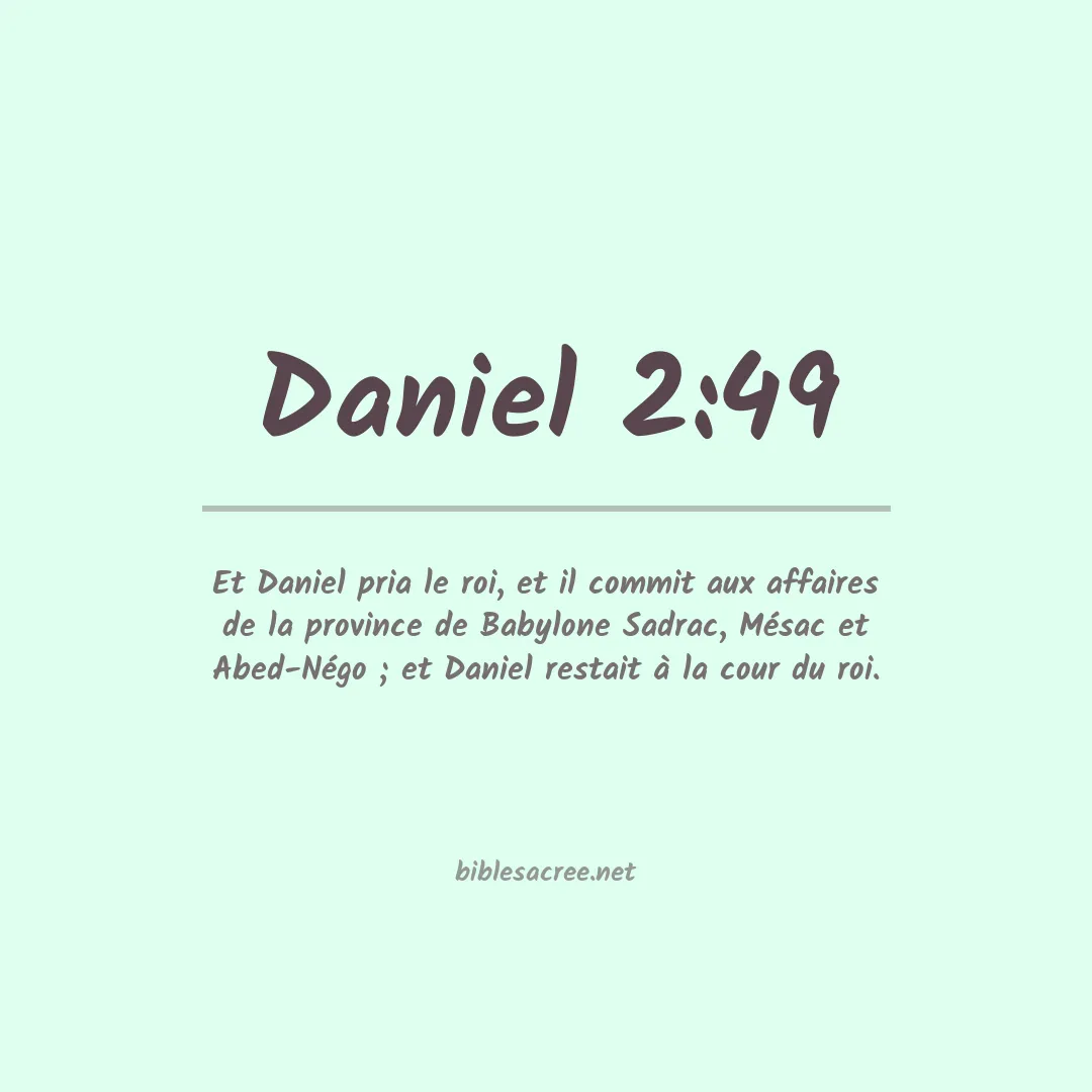 Daniel - 2:49