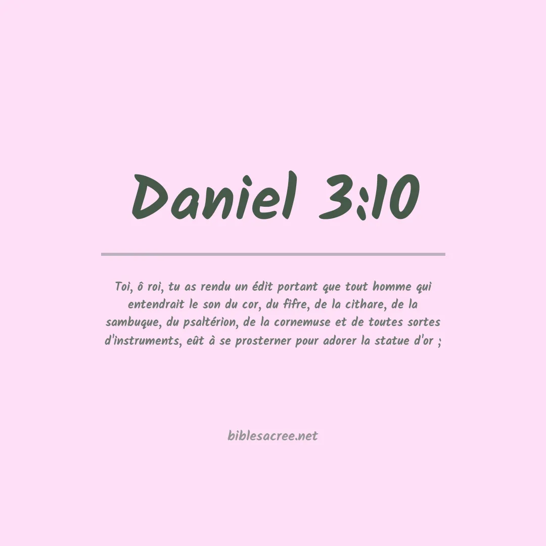 Daniel - 3:10