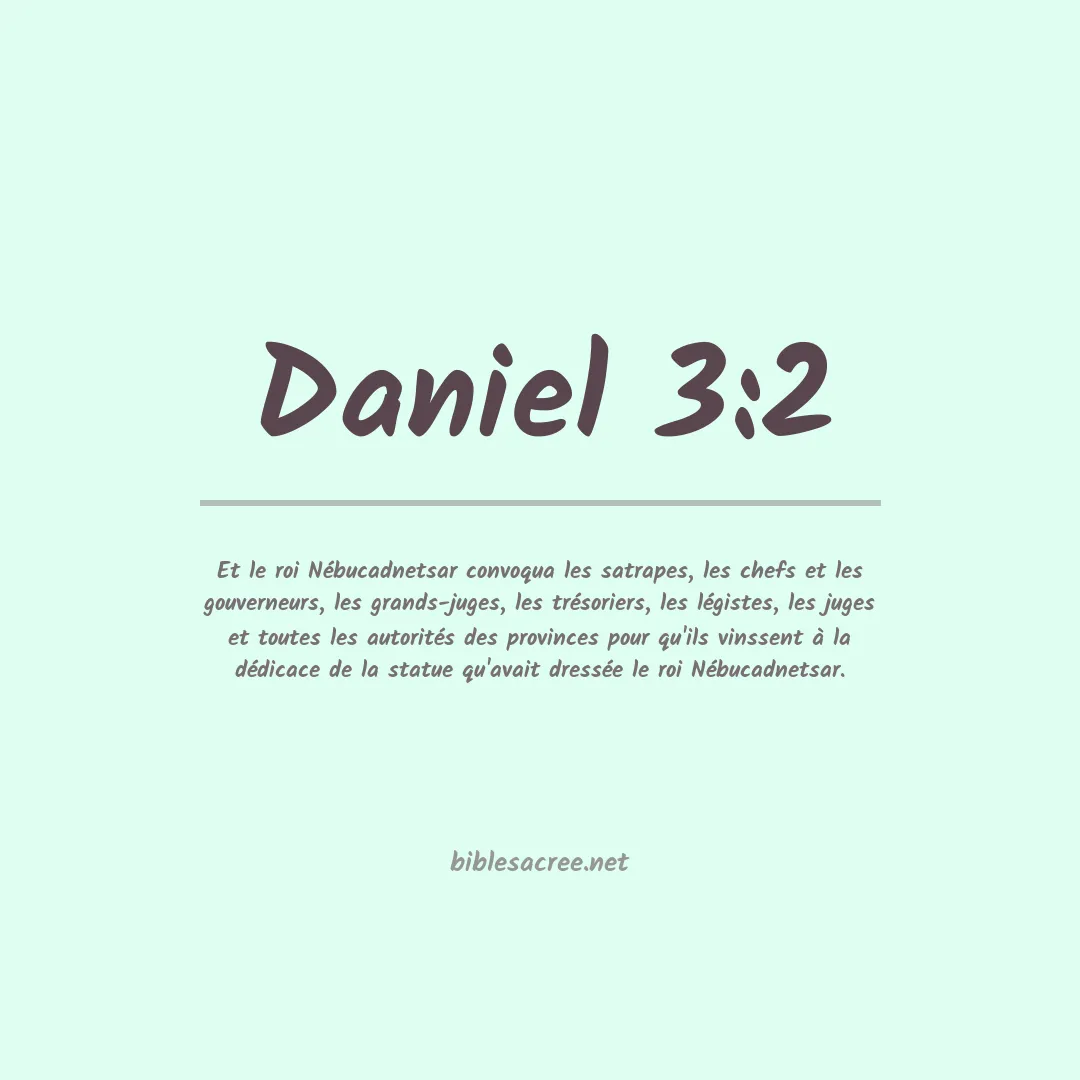 Daniel - 3:2