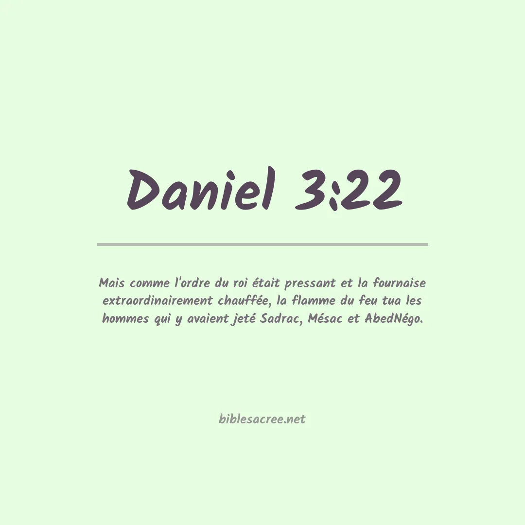 Daniel - 3:22
