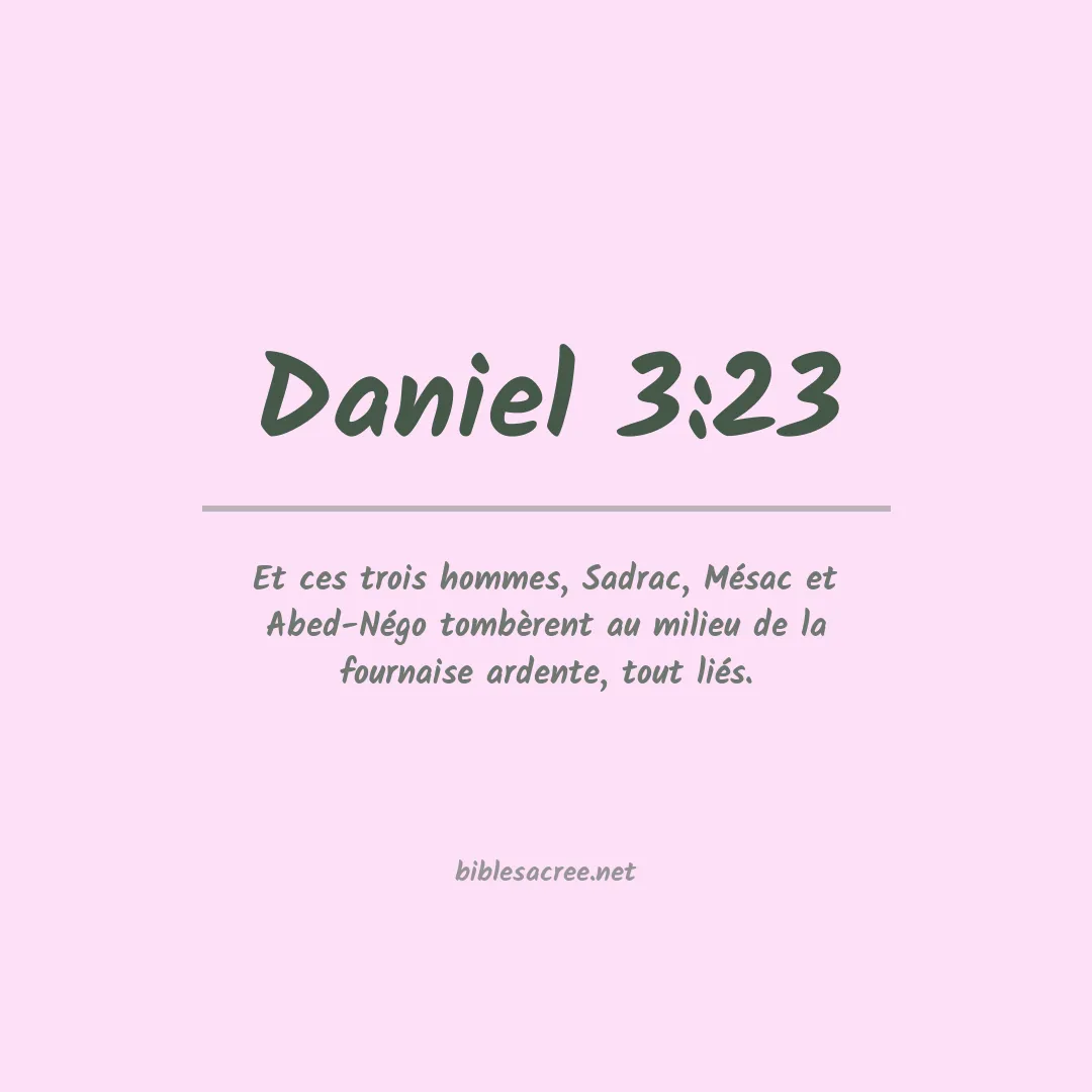 Daniel - 3:23