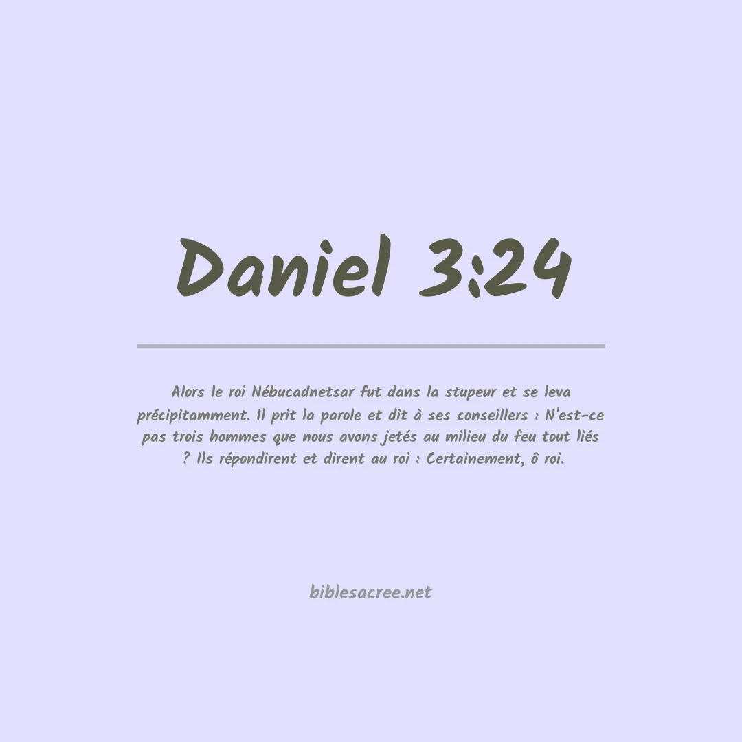 Daniel - 3:24