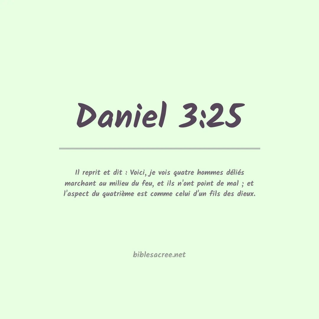 Daniel - 3:25