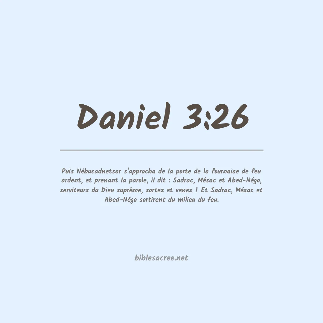 Daniel - 3:26