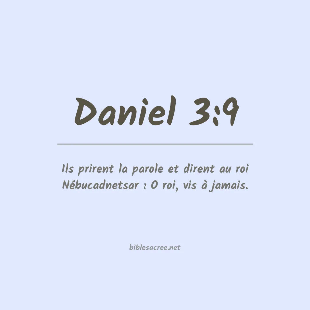 Daniel - 3:9