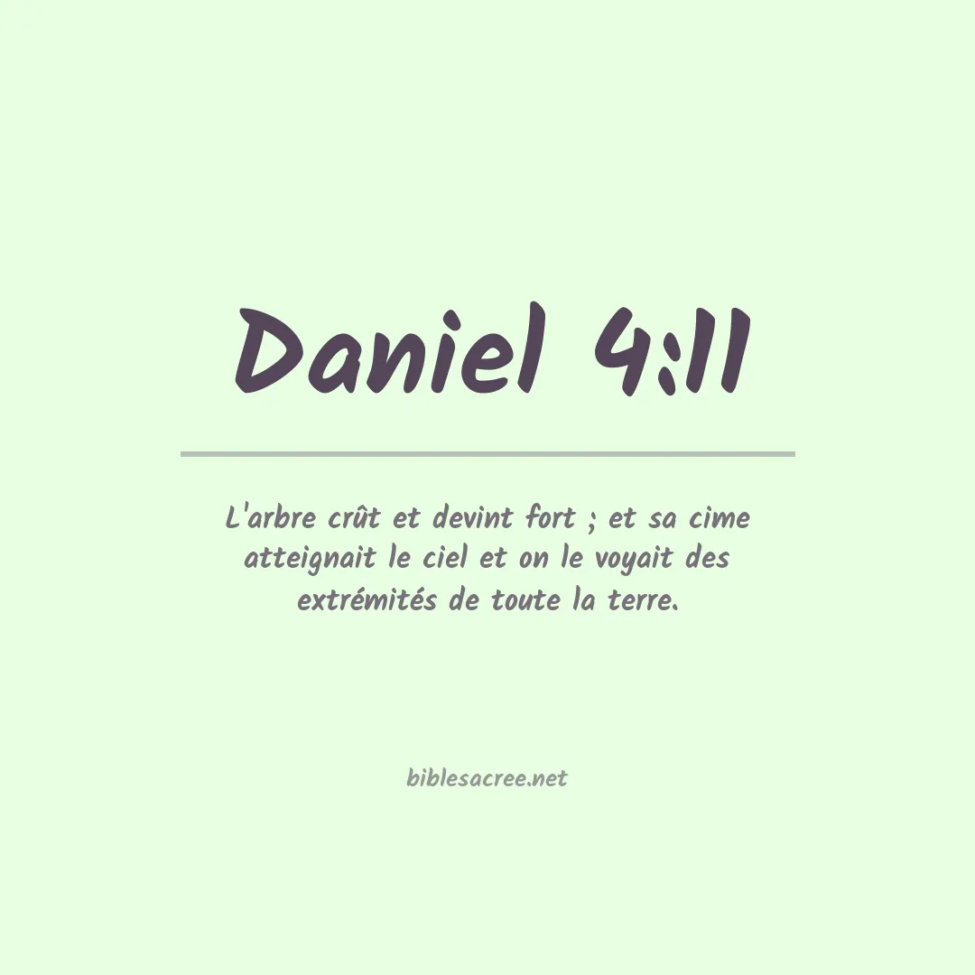 Daniel - 4:11