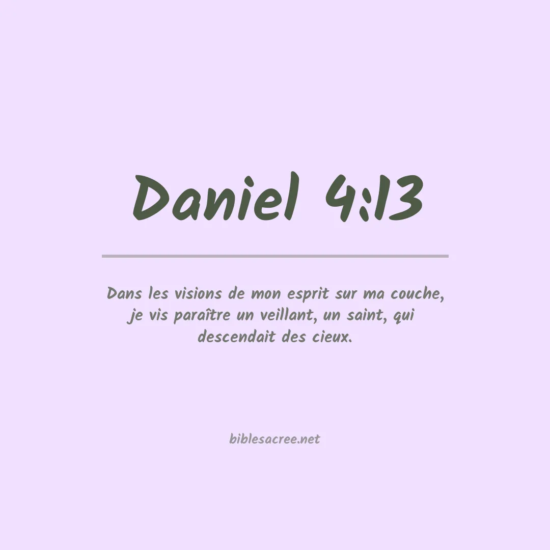 Daniel - 4:13