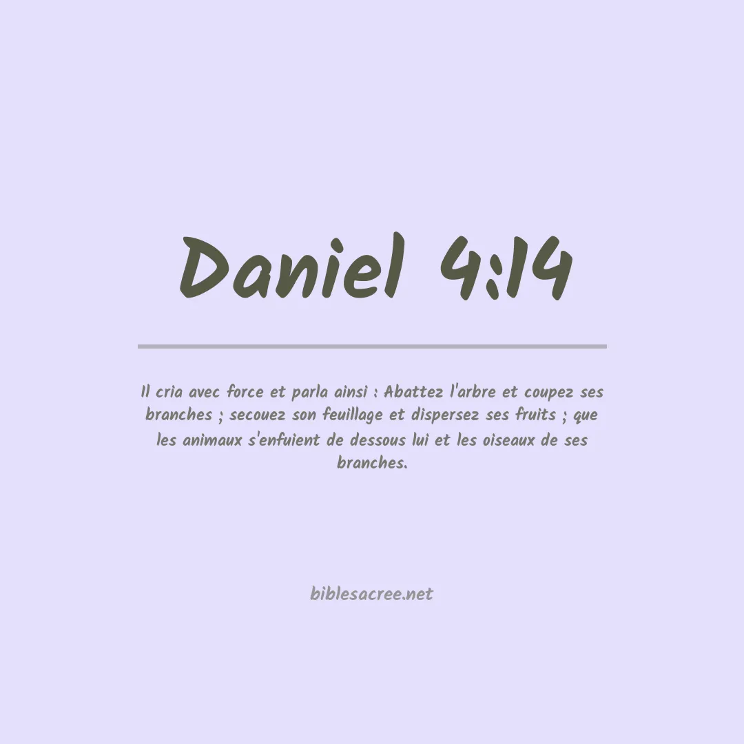Daniel - 4:14