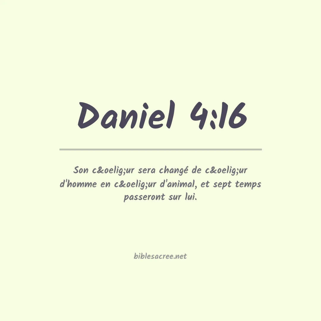 Daniel - 4:16