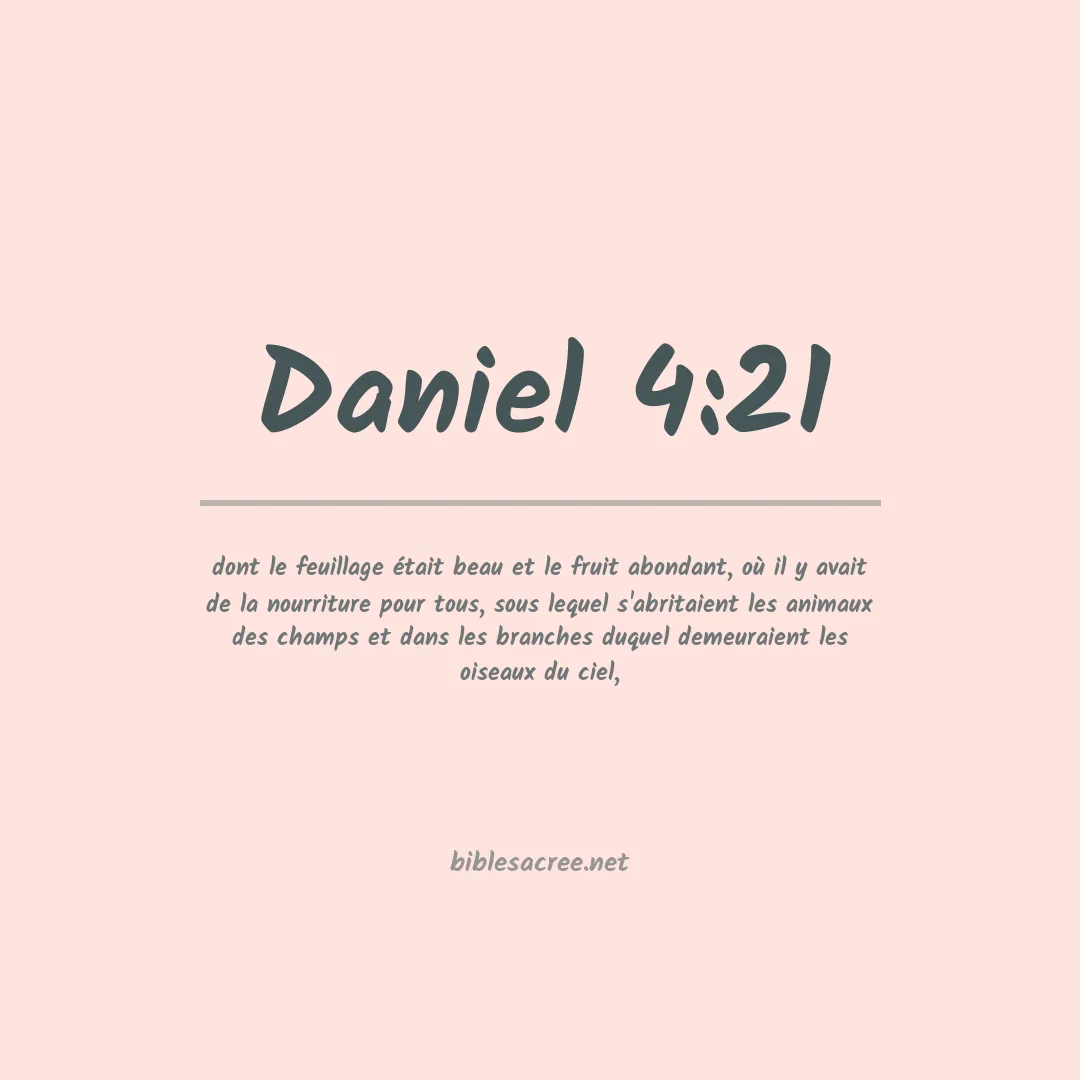 Daniel - 4:21
