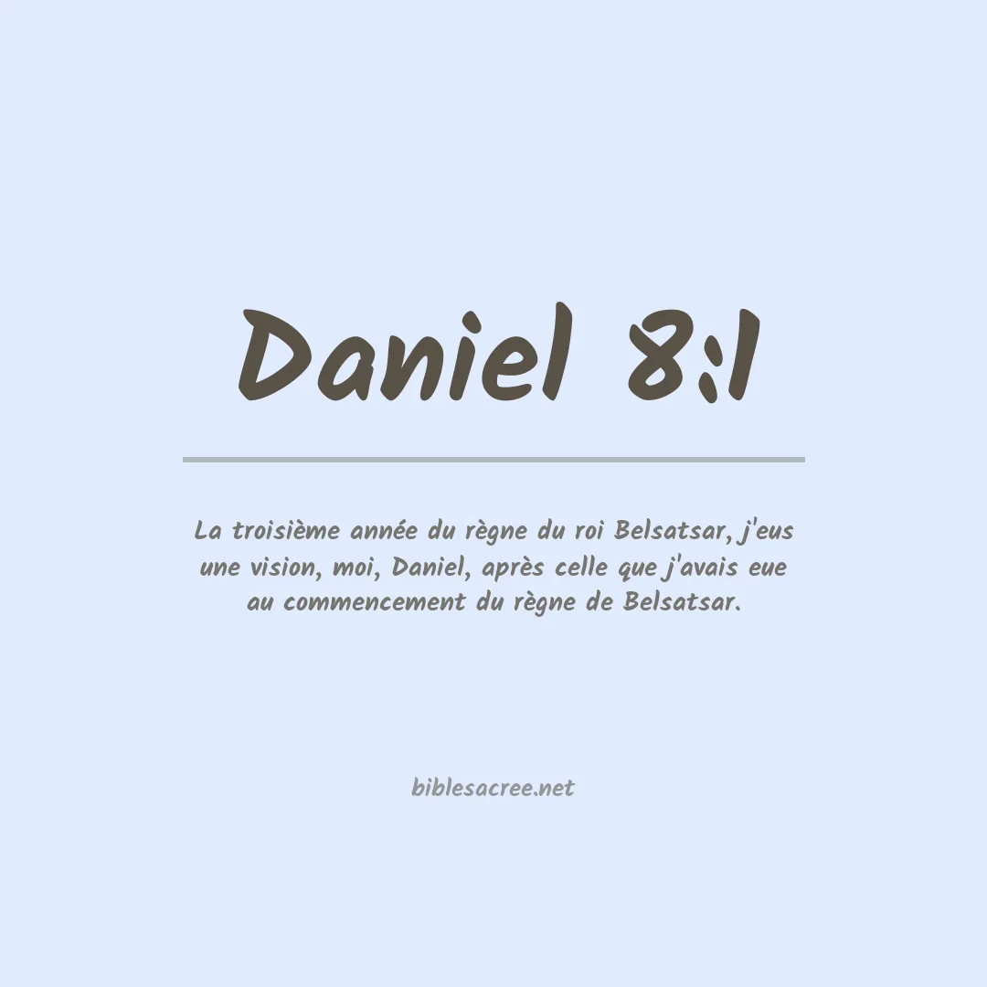 Daniel - 8:1