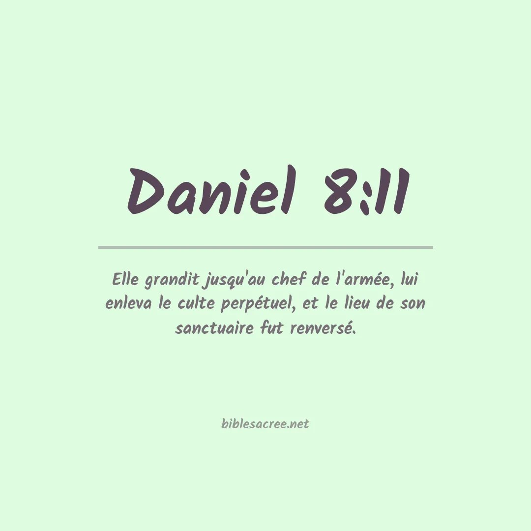Daniel - 8:11