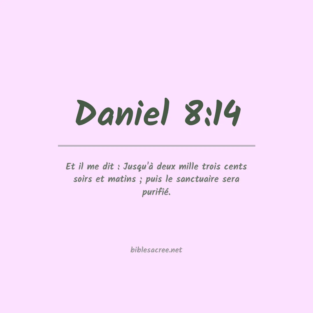 Daniel - 8:14