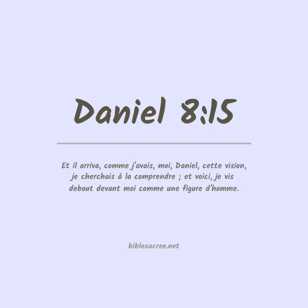 Daniel - 8:15