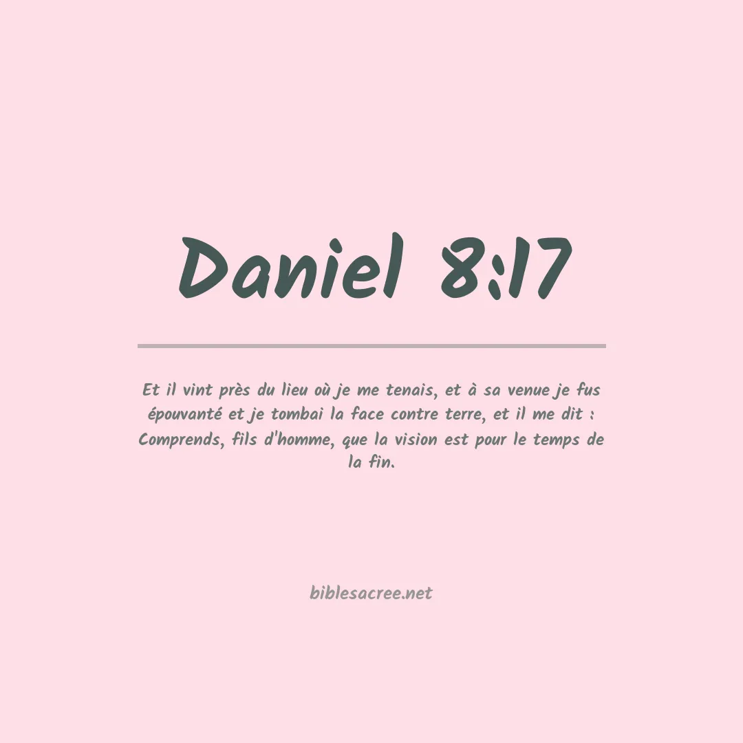 Daniel - 8:17