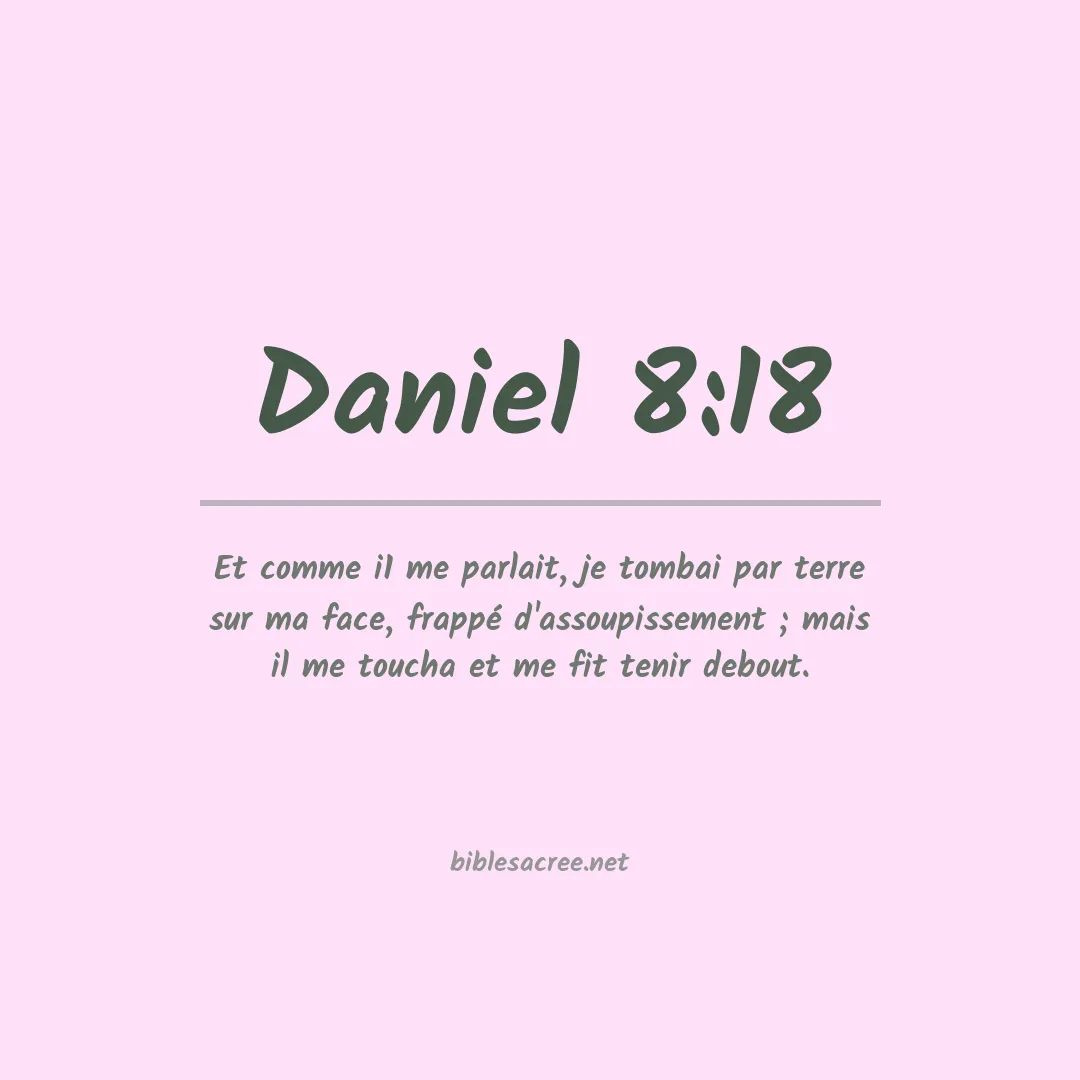 Daniel - 8:18