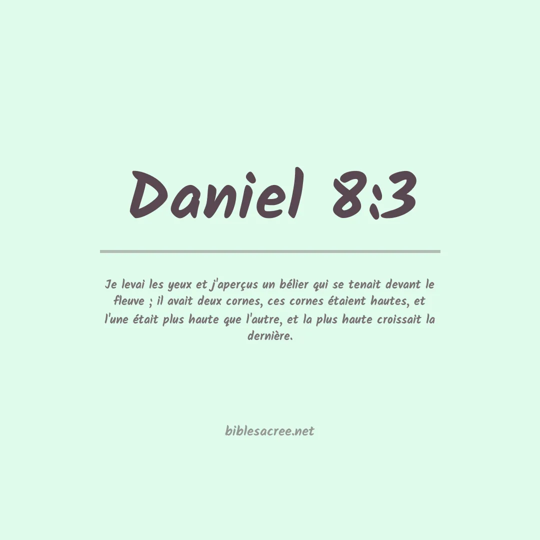 Daniel - 8:3