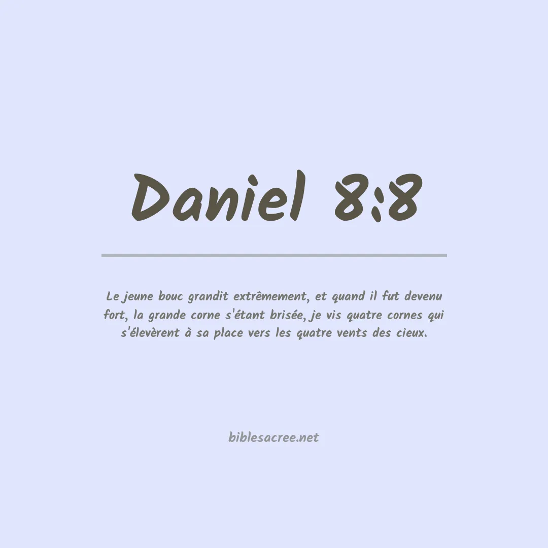 Daniel - 8:8