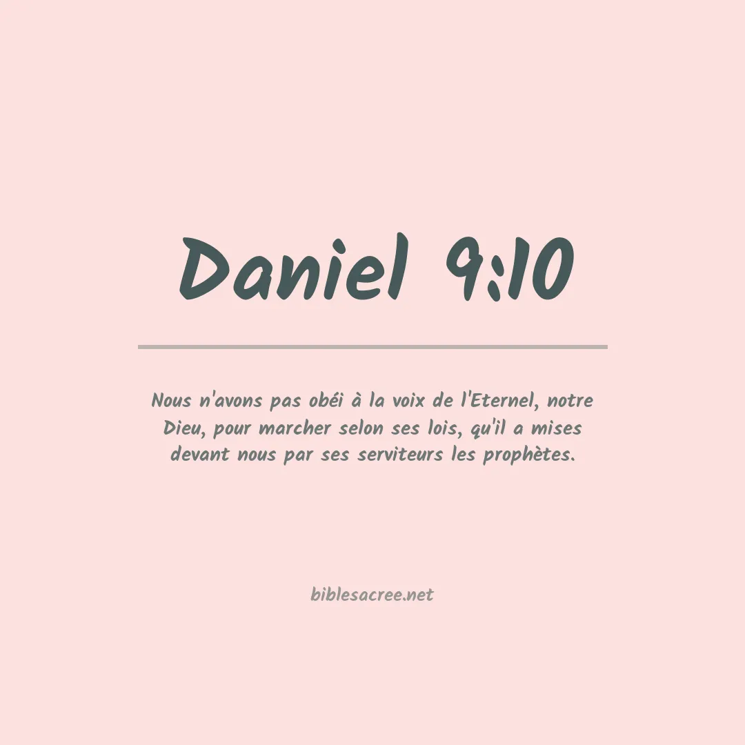 Daniel - 9:10