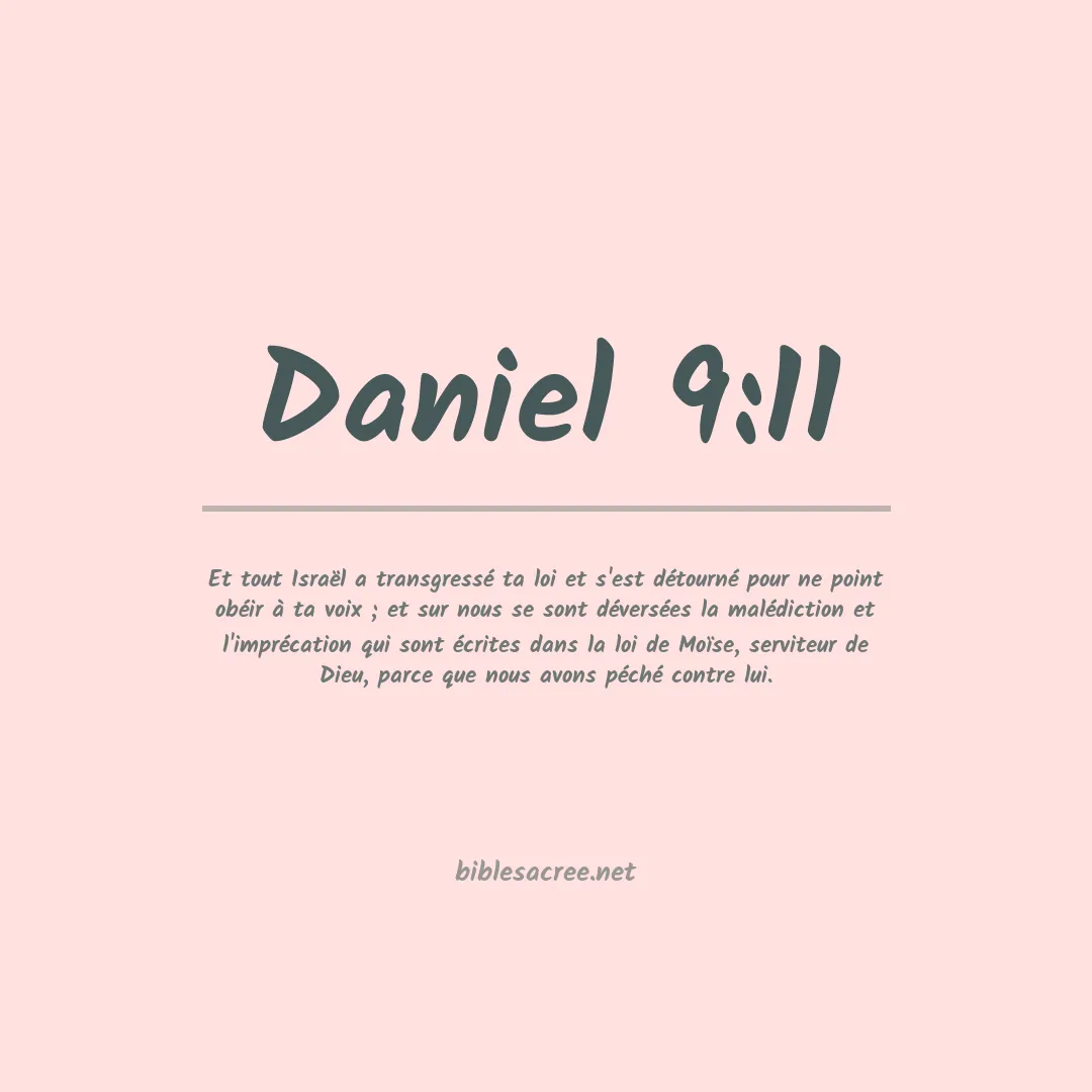 Daniel - 9:11
