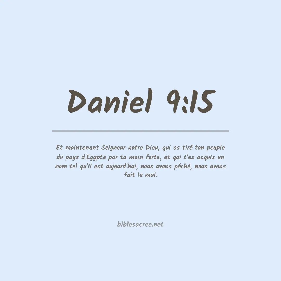 Daniel - 9:15