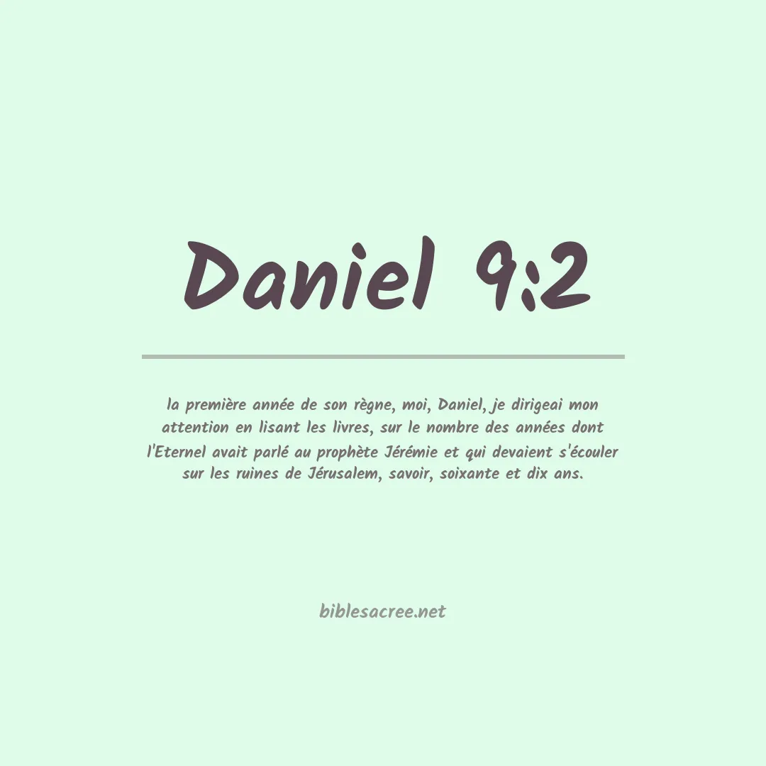 Daniel - 9:2