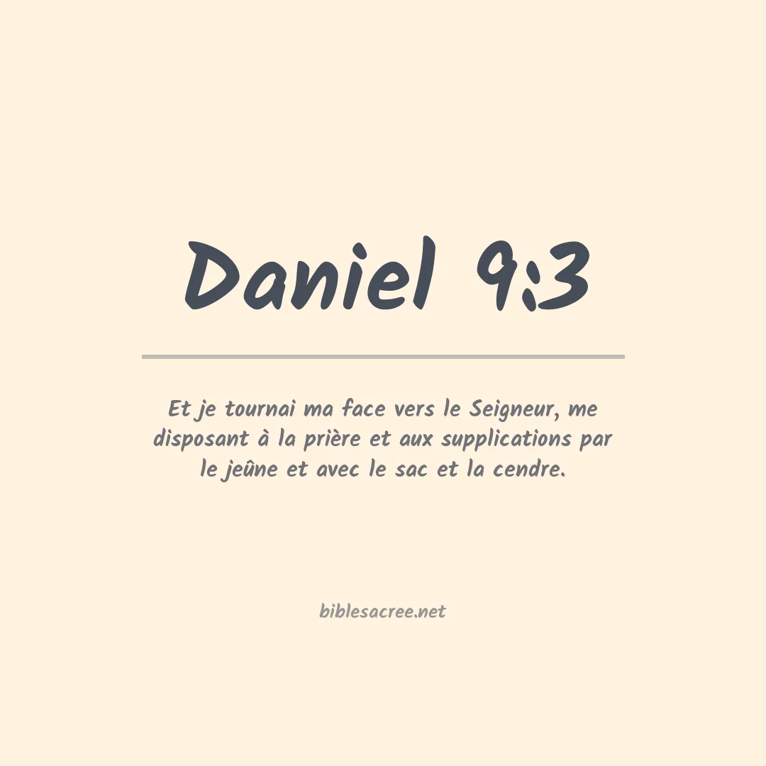 Daniel - 9:3