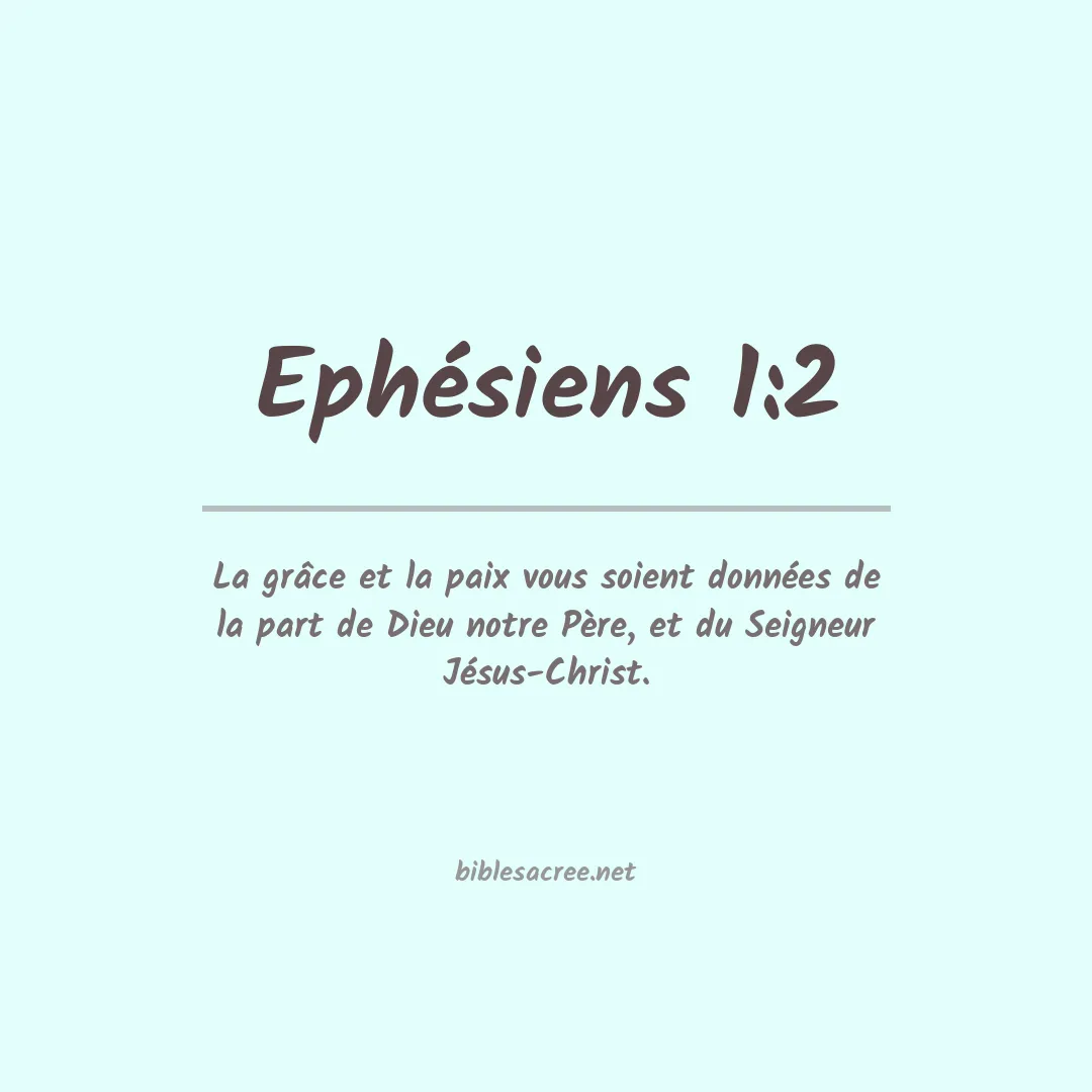 Ephésiens - 1:2