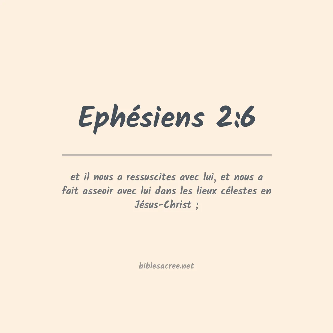 Ephésiens - 2:6