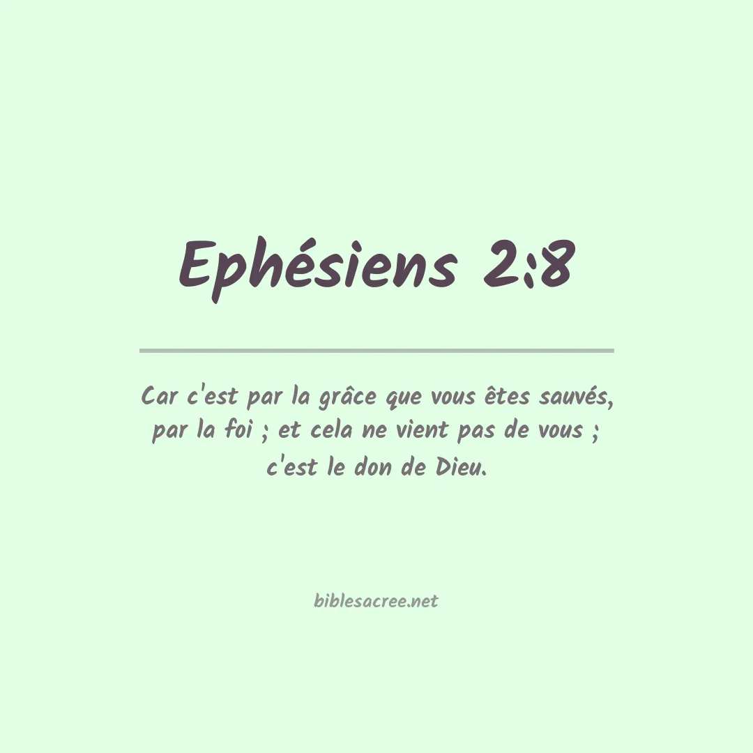 Ephésiens - 2:8